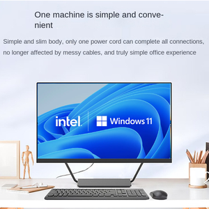 Factory Direct 24-inch Computer All in One PC Core Win 10 SSD 16GB DDR3 RAM LED Monitor <b>With</b> <b>USB</b> Ports EU/UK Plug LY-AIO-24 EU P - Product Image 4