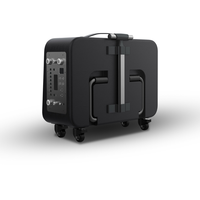 Speaker troli Subwoofer 10 inci, Speaker Bluetooth kekuatan tinggi dengan Bluetooth untuk mobil dan Audio rumah