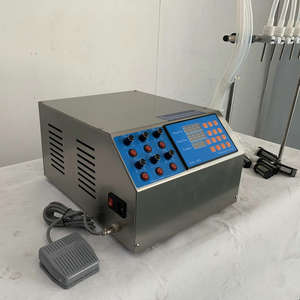 Machine de remplissage semi-automatique électrique Gzl à 6 têtes avec pompe à diaphragme, haute précision, 4L-6L, pour bouteilles d'huile, de vin, d'huile alimentaire et de sauce soja - Product Image 5