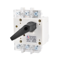 Interruptor de Aislamiento de Potencia Industrial de 3 Polos HGL-100/3X de Asia-Pacífico, de Cobre/Goma de Silicona, IP20, CA 1000V, 50/60Hz