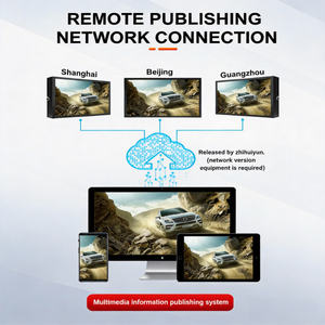 Affichage numérique extérieur Android 55 pouces, étanche IP65, kiosque mural <span class=keywords><strong>avec</strong></span> écran tactile 4K pour la vente au détail - Product Image 2