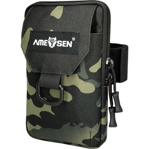 กระเป๋าคาดเอวผู้ชายลายพรางแบบลำลองสำหรับกิจกรรมกลางแจ้ง กันน้ำ ใส่โทรศัพท์มือถือ ใช้สำหรับวิ่งออกกำลังกาย ผลิตตามสั่ง ขายส่งจากโรงงาน - Product Image 1