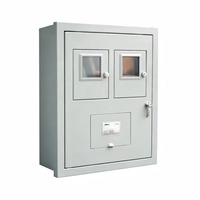 Armoire de distribution électrique industrielle DBX IP40 pour montage mural intérieur, boîtier de comptage 10A-250A 220V/380V