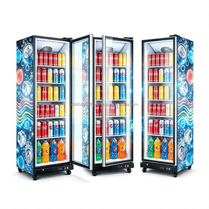 Nouvelles Vitrines Réfrigérées Commerciales à Porte Simple Entièrement en Verre et Armoires de Conservation de Boissons de Haute Qualité pour 2026 - Product Image 4