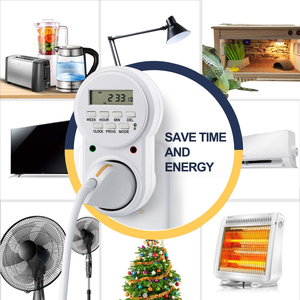 Kỹ thuật số Analog hẹn giờ chuyển đổi GIÂY 110V 220V tường lập trình kỹ thuật số hẹn giờ chuyển chuyên nghiệp OEM Cung cấp CE trong nhà - Product Image 5