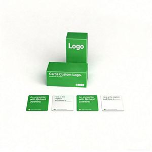 Manufacturer Personalized Game <b>Card</b> Custom Printing 300-350 <b>Cards</b> With 2 Pieces <b>Box</b> - Product Image 1