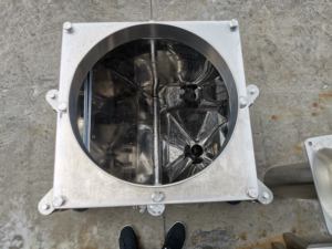 Trasportatore a vite orizzontale inclinato automatico per la progettazione a spirale orizzontale del grano o della polvere per uso alimentare - Product Image 2