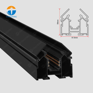 Système d'éclairage sur rail magnétique COB Stretch Tension Tissu Profilé de plafond <span class=keywords><strong>LED</strong></span> Rail magnétique DC 48V <span class=keywords><strong>Led</strong></span> Track Lighting - Product Image 2