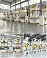 Máquina de conformado hidráulico de cuatro columnas y tres vigas con sistema servo, motor/cojinete para cubiertas de persianas de torres de enfriamiento FRP y barriles de viento