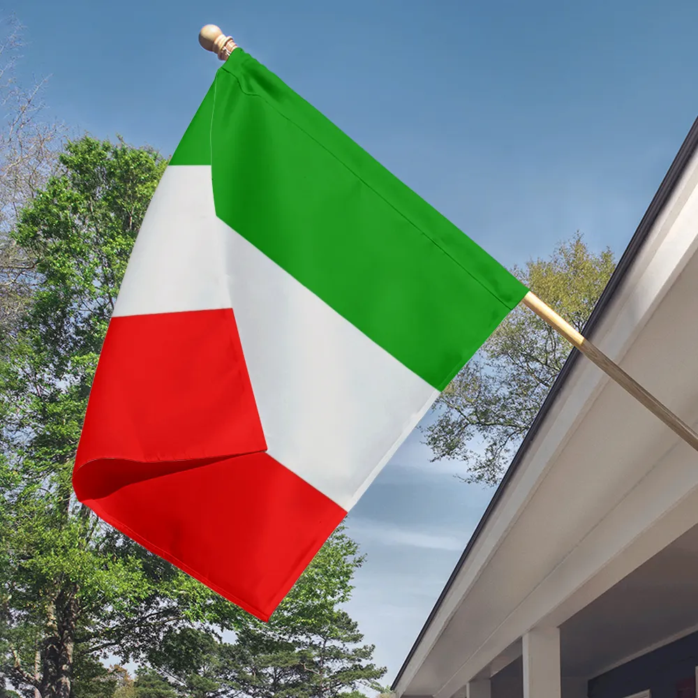 Digitaal Printen Polyester Italia Vlag 3X5 Ft Italië Vlag