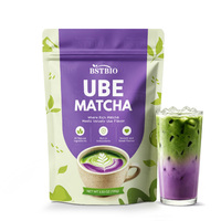 BSTBIO Marque Privée Qualité Alimentaire Poudre de Matcha Latte UBE pour la Pâtisserie et les Boissons, Yam Violet UBE Macha