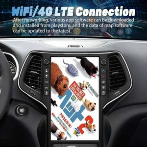 Radio para Auto con Pantalla Grande Android 14 Octa-core Estéreo para Jeep Cherokee 2014-2021, Navegación GPS, 1920x1080, Táctil de 13.6 Pulgadas - Product Image 6