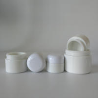 Offre Spéciale STOCK 10ml 20ml 30ml 50ml 60ml100ml opale blanc en céramique blanc pot en porcelaine pour crème cosmétique