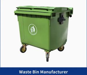 Contenitore per Rifiuti con Ruote di Alta Qualità da 660 Litri Bidoni in <span class=keywords><strong>Plastica</strong></span> - Product Image 3