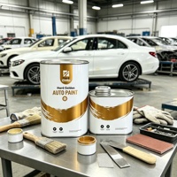 Peinture automobile en aérosol 1K Crystal White Pearl Acrylic, finition métallisée brillante, réparation des rayures de surface de voiture, protection contre la corrosion