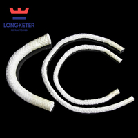 Réfractaire haute température 1260 ℃   Cordon en fibre céramique pour joint de porte de four