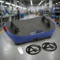 Plateforme vibrante portable pour l'exercice du corps entier, machine à vibrations avec écran LED pour l'entraînement et le fitness à domicile