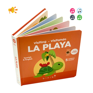 Yimi Giấy Nhà Máy Tùy Chỉnh Giáo Dục Sớm Mô-đun Âm Nhạc Sách Đọc Sách Điện Tử Câu Chuyện Âm Thanh Hội Đồng Quản Trị Cuốn Sách In Ấn Cho Trẻ Em - Product Image 4