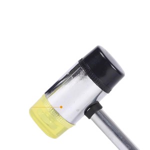Martillo de instalación de caucho Tuoran, 2 pulgadas de diámetro, mango de acero, agarre antideslizante, para reparaciones en el hogar y bricolaje - Product Image 5