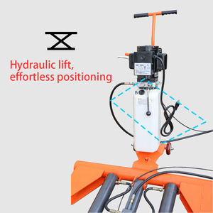 Ciseaux élévateurs portables économiques à position intermédiaire, certifiés CE, 1,2 m, pour atelier - Product Image 3