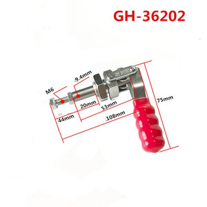 <span class=keywords><strong>Pince</strong></span> à bascule 1pc 36202 émise en usine en matériau aluminium du système <span class=keywords><strong>de</strong></span> mesure en pouces - Product Image 2