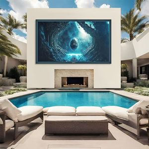 Kích thước tùy chỉnh hồ bơi LED bảng hiển thị 4m x 2m ngoài trời LED Video tường P4 P5 P6 P8 P10 pantalla Led Ngoài Trời - Product Image 1