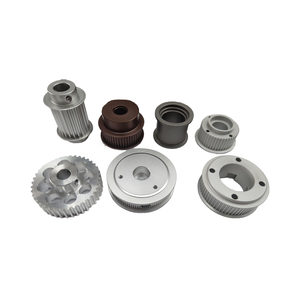 Originale fabbrica T2.5 6061 6063 alluminio trapezoidale dente cinghia di distribuzione puleggia - Product Image 3