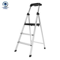 Échelle prime en aluminium, toit télescopique en plastique en acier Commercial, échelle pliante en aluminium personnalisée