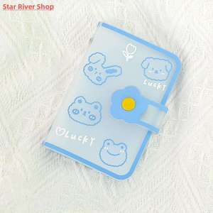 Porta Tarjetas Kpop, Mini Álbum <span class=keywords><strong>de</strong></span> Fotos <span class=keywords><strong>de</strong></span> Ídolos, Estuche para Tarjetas <span class=keywords><strong>de</strong></span> Crédito, 3 Pulgadas, PU Ecológico, Impermeable, Portátil, Colección para Fans - Product Image 5