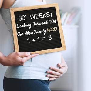 Tableau à messages 10x10 pouces panneau à lettres <span class=keywords><strong>en</strong></span> feutre interchangeable 725 lettres triées prédécoupées pour décor de salle de classe scolaire - Product Image 5