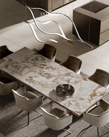 Meuble de cuisine moderne ANTONOVYCH avec portes vitrées, couleur et dimensions personnalisables pour usage commercial