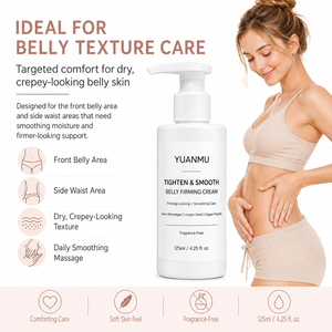 Crème Corporelle Bio au Cuivre <span class=keywords><strong>et</strong></span> Peptides pour le Soin des Vergetures <span class=keywords><strong>et</strong></span> de la <span class=keywords><strong>Cellulite</strong></span>, Lissante, Raffermissante <span class=keywords><strong>et</strong></span> Tonifiante pour le Ventre - Product Image 4