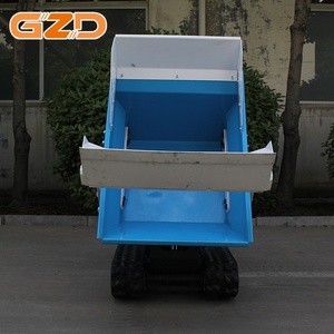 GZD 500kg 미니 트랙 덤프트럭 가솔린 엔진 소형 로더 (정원 및 조경 작업용) - Product Image 6