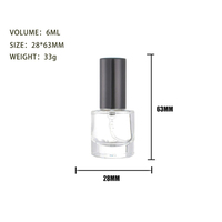 Flacon pulvérisateur de parfum en verre transparent avec logo personnalisé, forme de pomme ronde, avec bouchon en aluminium, vide, rechargeable, mini flacon d'échantillon de parfum