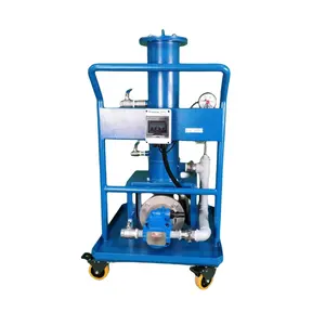Movable mini oil filter machine for oil filtration system