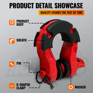 Autobots Giả Mạo 3/4 "8 Tấn Tùy Chỉnh Vít Pin Bow Còng Off Road Nhiệm Vụ Nặng Nề - Product Image 4