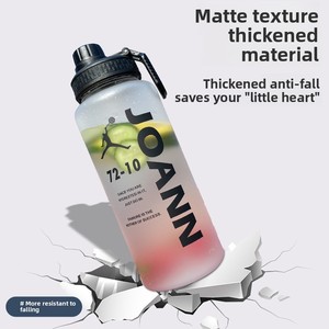 R2507-556 Công Suất Lớn Trong Suốt Frosted Lật Nắp Mùa Hè Thể Thao Cup Trực Tiếp Uống Di Động Không Gian Cup Cho Nam Giới Phụ Nữ Cắm Trại - Product Image 5