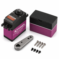 XQ POWER XQ-RS416 Roboter-Servo 21,8kg.cm Titangetriebe Kernloser Motor Digitaler Servo 180 Grad DIY Roboterarm 8,4V