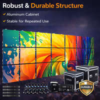 Dinamik Görsel Performans P3.91 Tam Sistem LED Canlı Video Duvarı, Animasyonlu Açık Hava Konser Mekanları ve Perakende Mağazaları için