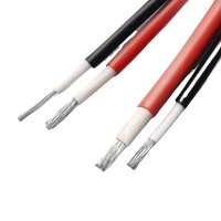 TÜV H1Z2Z2-K DC Solar PV Kabel 4MM2 6MM2 10MM2 16MM2 Rot Schwarz XLPO Isolierung PV1-F Photovoltaik Solarkabel