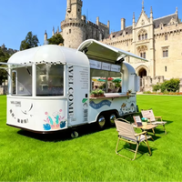 Nouveau style de cuisine entièrement équipée électrique mini camion de nourriture mobile camion de nourriture de crème glacée remorque pour la vente aux états-unis