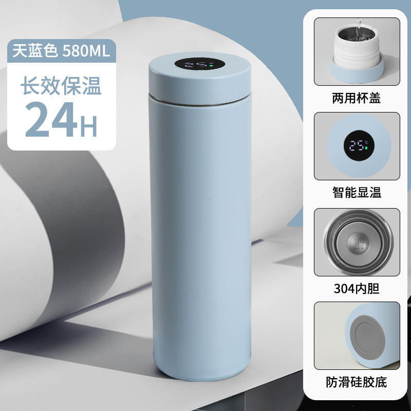 Smart Lid Cup - Sky Blue