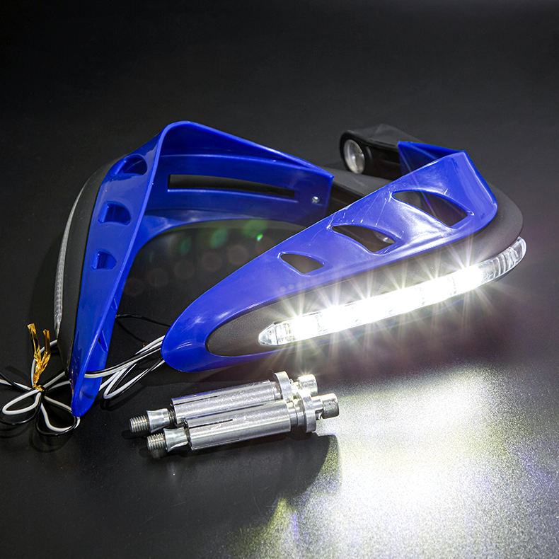 Color azul-luz blanca