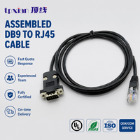 Cable Serial RJ45 a DB9 Macho, Tipo RS232, 9 Pines D-SUB a RJ45, Adaptador de Conector Ethernet, Cable de Consola para Router