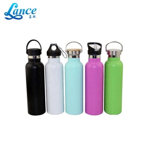 Venta caliente 500 ml de acero inoxidable de doble pared con aislamiento al vacío botella de agua con recubrimiento en polvo bot - Product Image 3