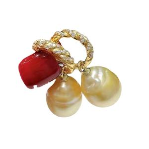 Base de Plata S925 para Accesorios de Perlas DIY, Base de Joyería de Plata de Moda para Pendientes con Cuentas Redondas de 8-13 mm 21781 - Product Image 5