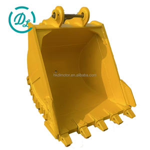 EexcavaStart Yellow Rock <b>Bucket</b> for E325 C7 Engine 1.2 Ton Excavator Heavy Duty Durable OEM Fit Wear Resistant Enhances - Product Image 1