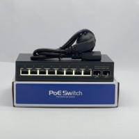 Switch PoE de 8 Puertos 2.5G con Uplink SFP+ de 10G, Concentrador de Conectividad de Red Multi-Gigabit, Estándar IEEE 802.3at, Fuente Confiable de Fábrica