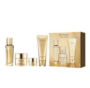 Set de Cuatro Productos Platinum de Estée Lauder: Sérum de Trufa Negra 30ml, Crema Platinum 50ml, Crema para Ojos 15ml, Limpiador 125ml - Unisex, Hecho en EE. UU. - Product Image 1