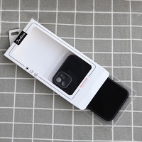 Boîte d'emballage universelle de cas de téléphone portable imprimée personnalisée paquet de luxe de cas de téléphone portable avec fenêtre pour Iphone